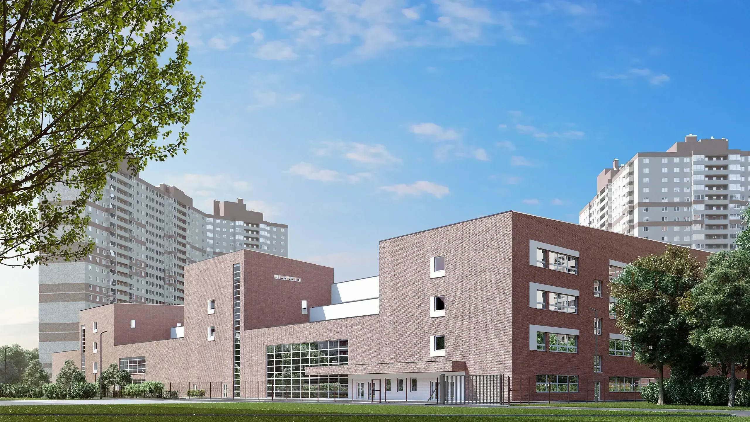 Школа на 1375 учеников изображение 1