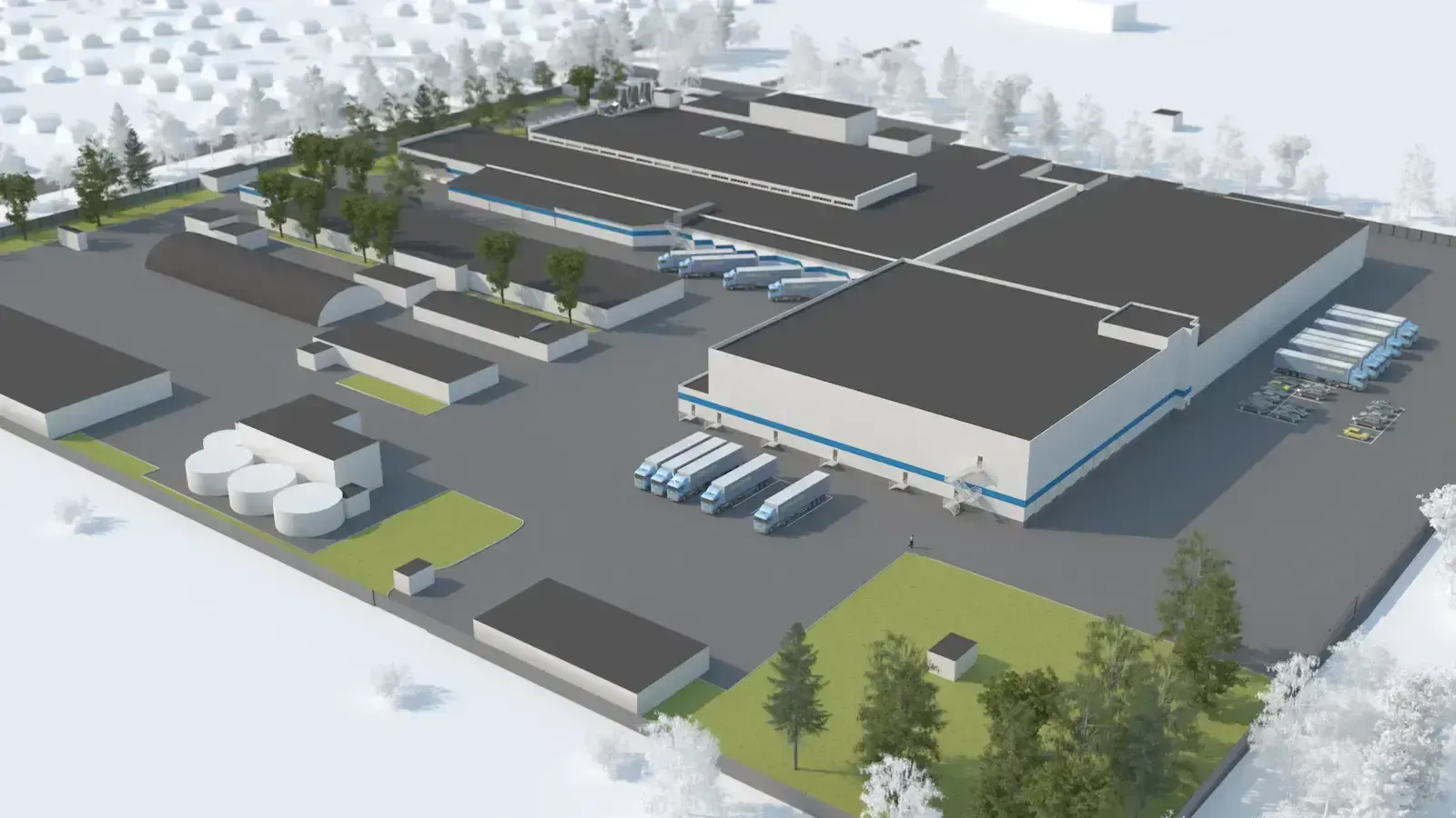 Мастер-план завода Danone в Курганской области изображение 1