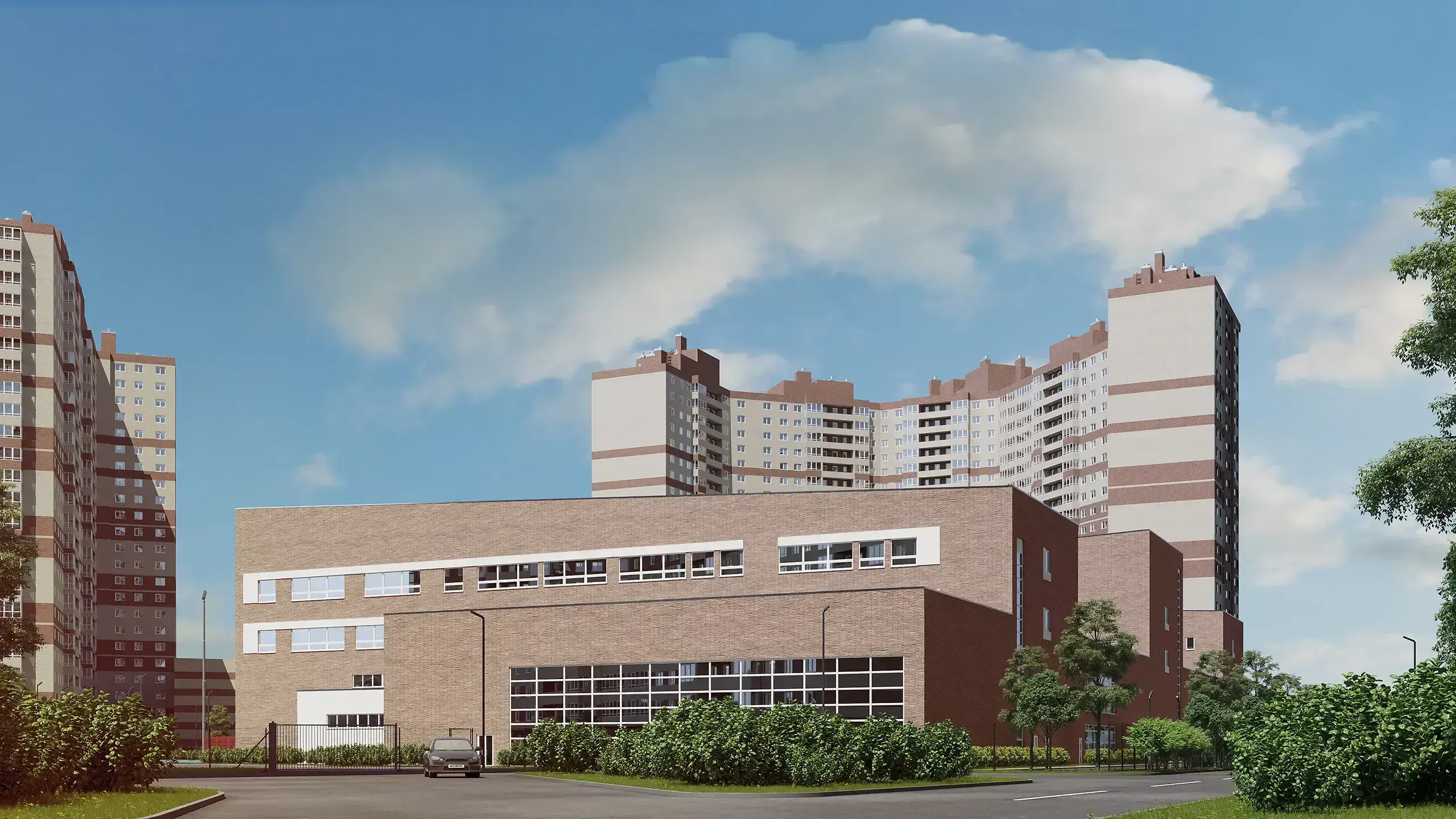 Школа на 1375 учеников изображение 3