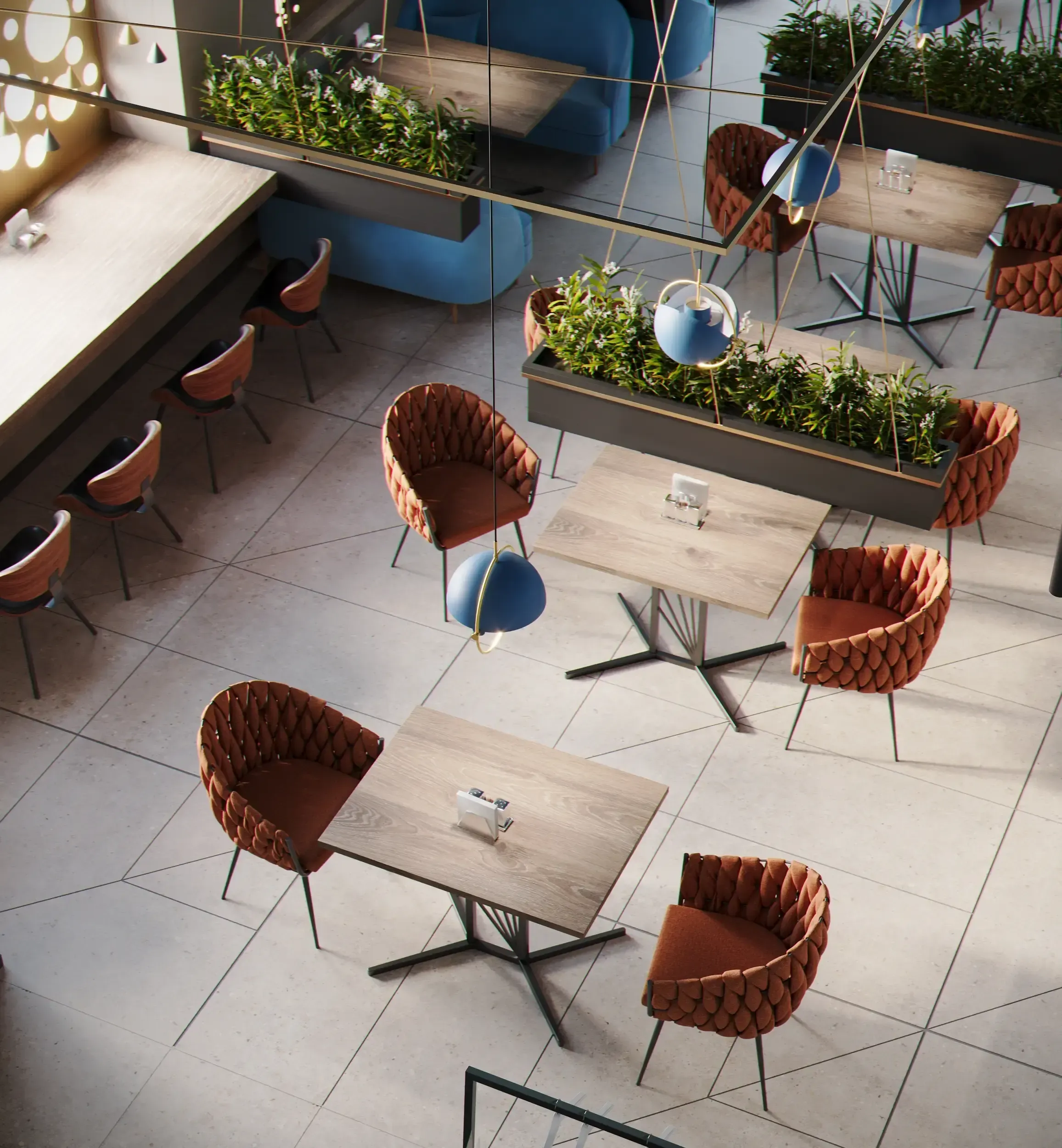 Реконструкция производственного здания в многофункциональный объект, интерьеры изображение 5