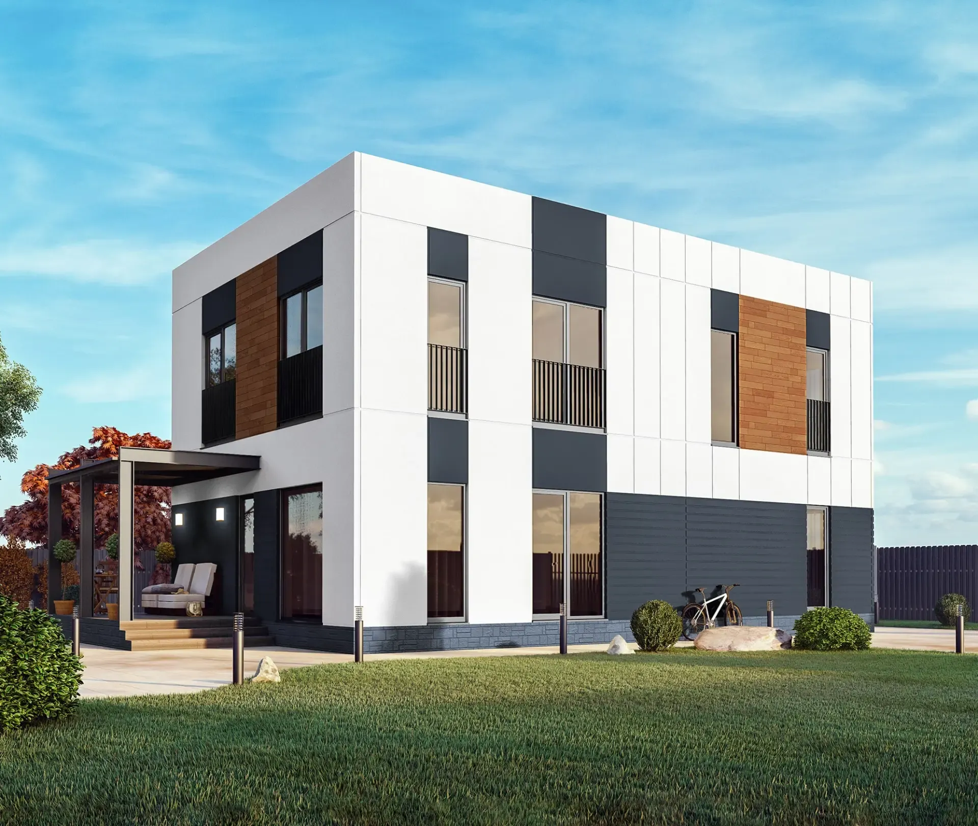 Типовой проект коттеджа 4 в поселке Омалькульма-Аннино изображение 2