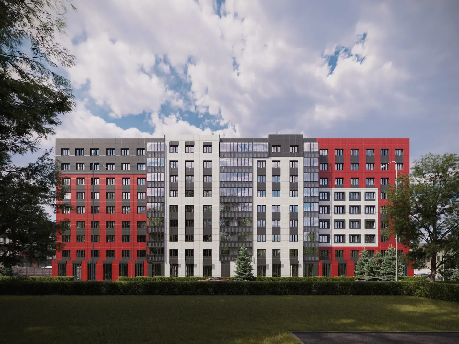 Комплекс апартаментов с автостоянкой и дошкольная образовательная организация на 160 мест изображение 5