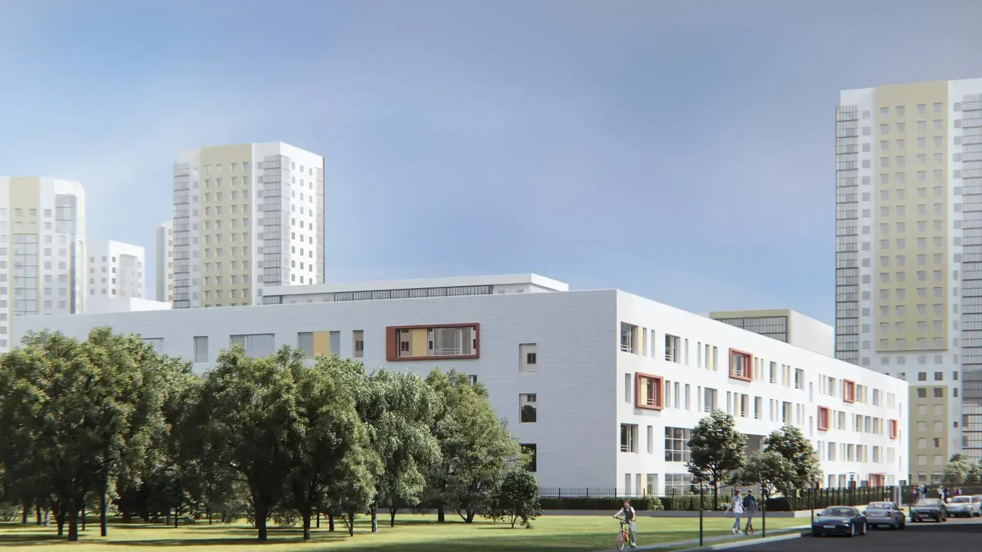 Школа на 1100 учеников изображение 3