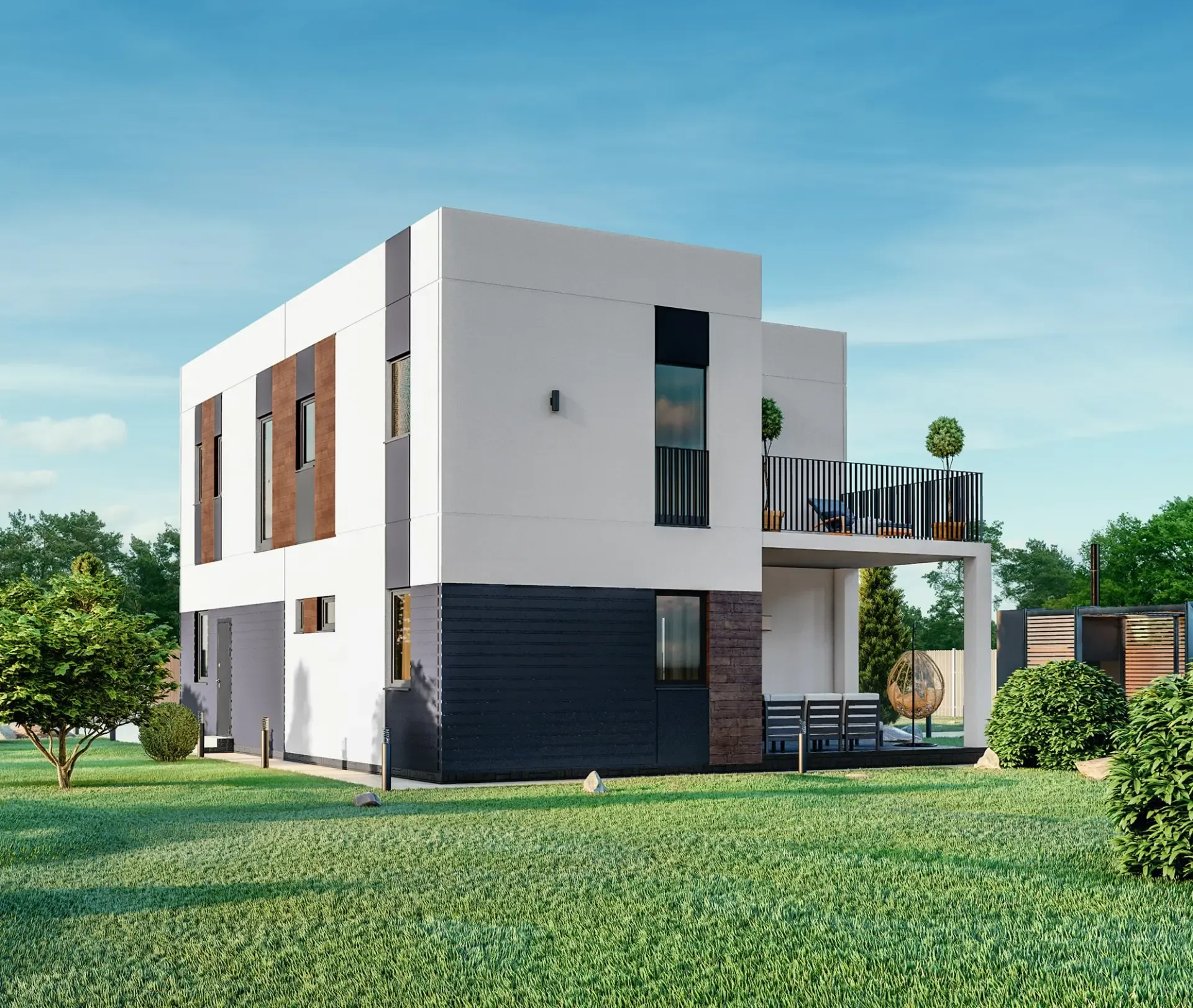 Типовой проект коттеджа 1 в поселке Омалькульма-Аннино изображение 5