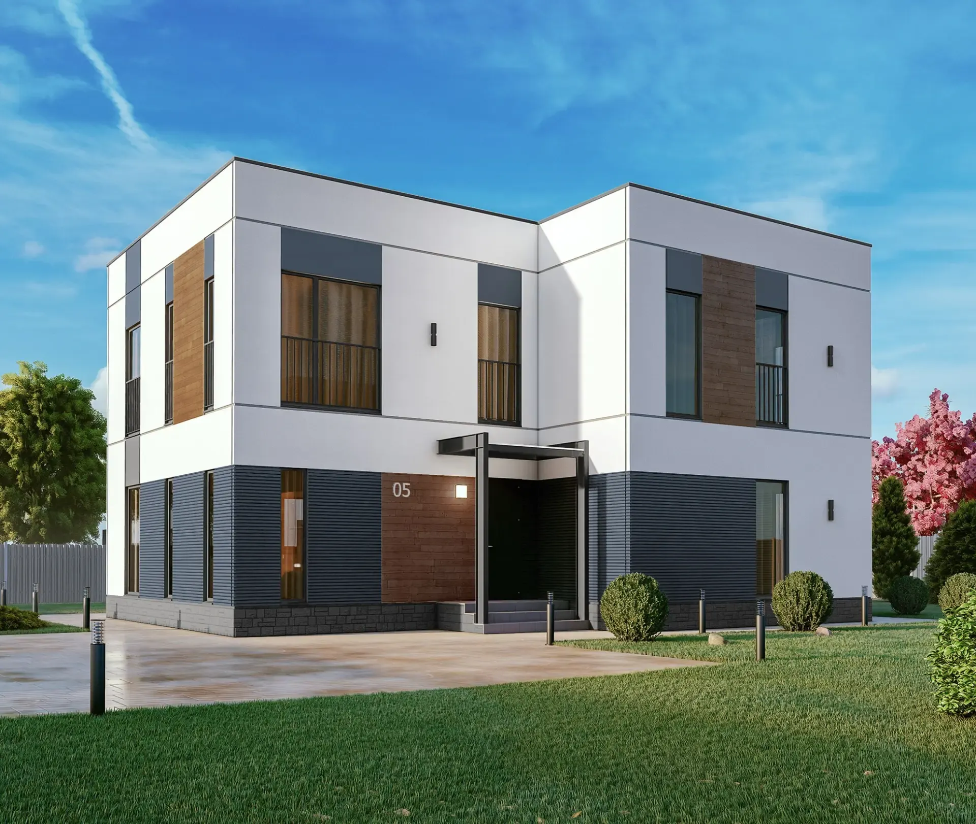 Типовой проект коттеджа 2 в поселке Омалькульма-Аннино изображение 2