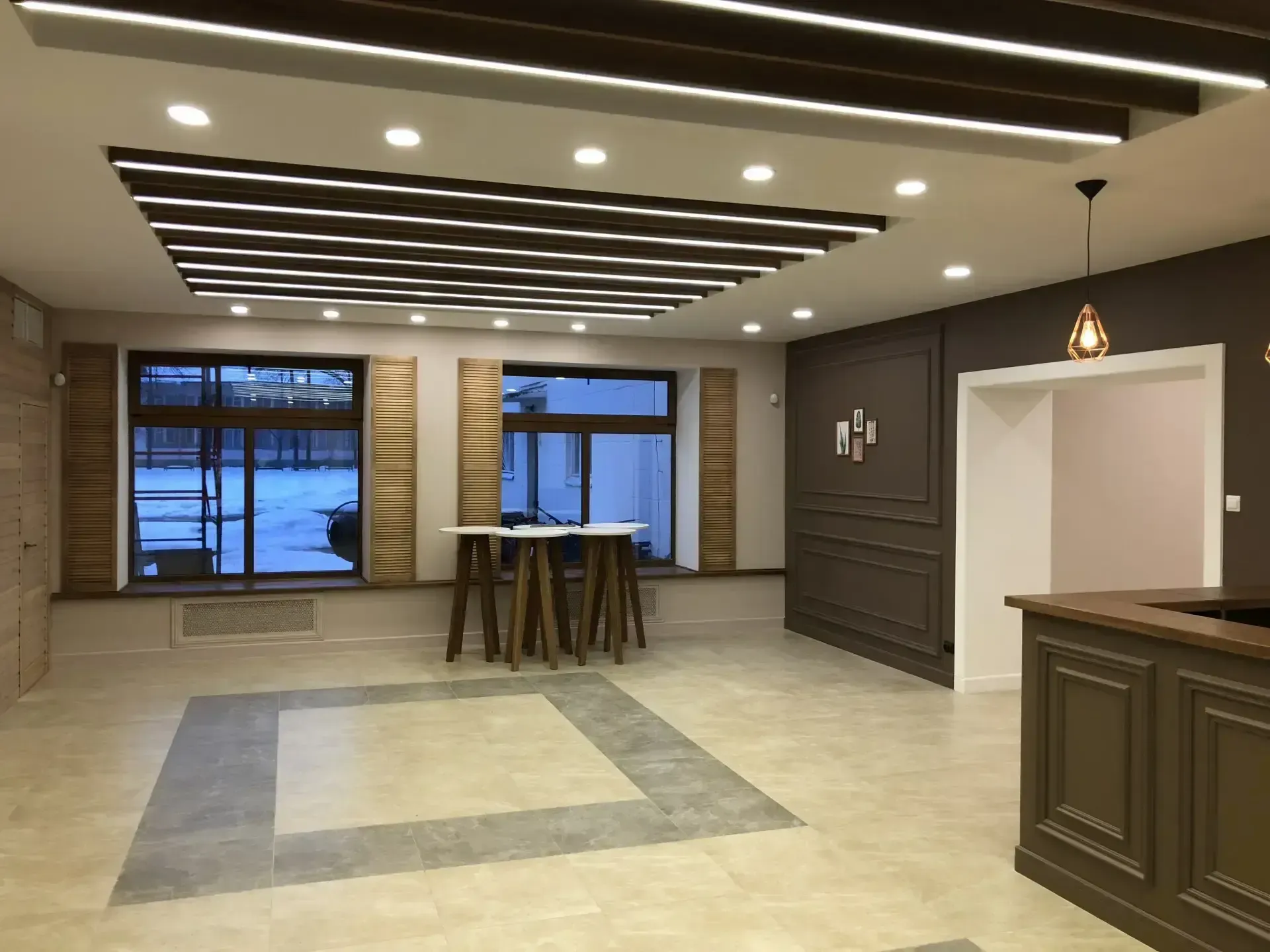 Реконструкция актового зала гимназии изображение 4