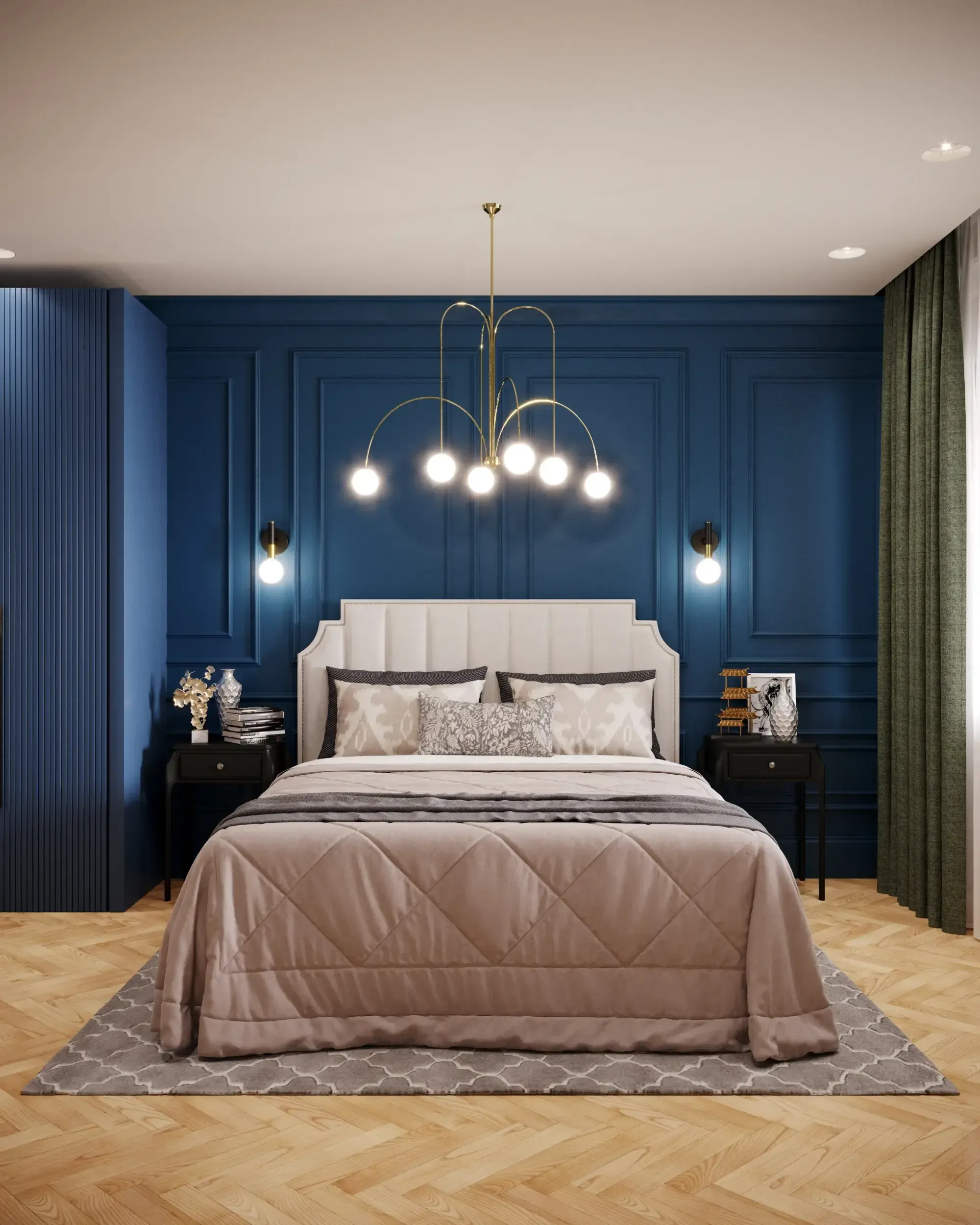 Дизайн интерьера двухкомнатной квартиры изображение 2