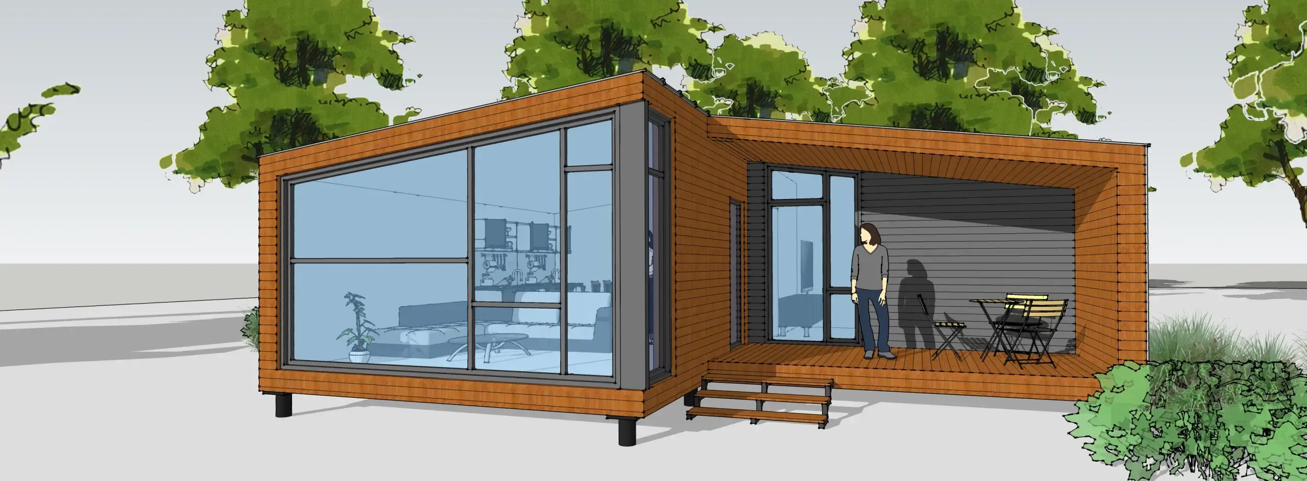 Модульный дом U-House 1 изображение 1